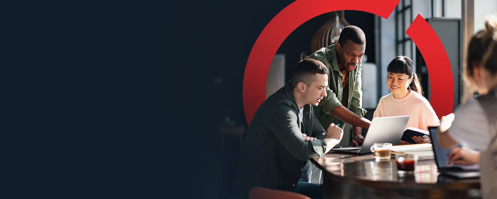 team working together