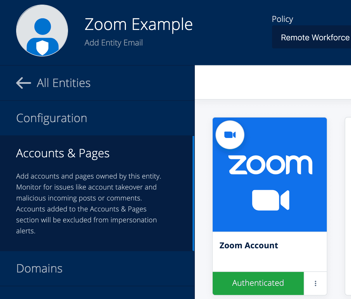 ZeroFox for Zoom Support Documentation | ZeroFox